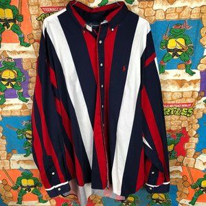 Polo Colorblock Shirt Mens XXL